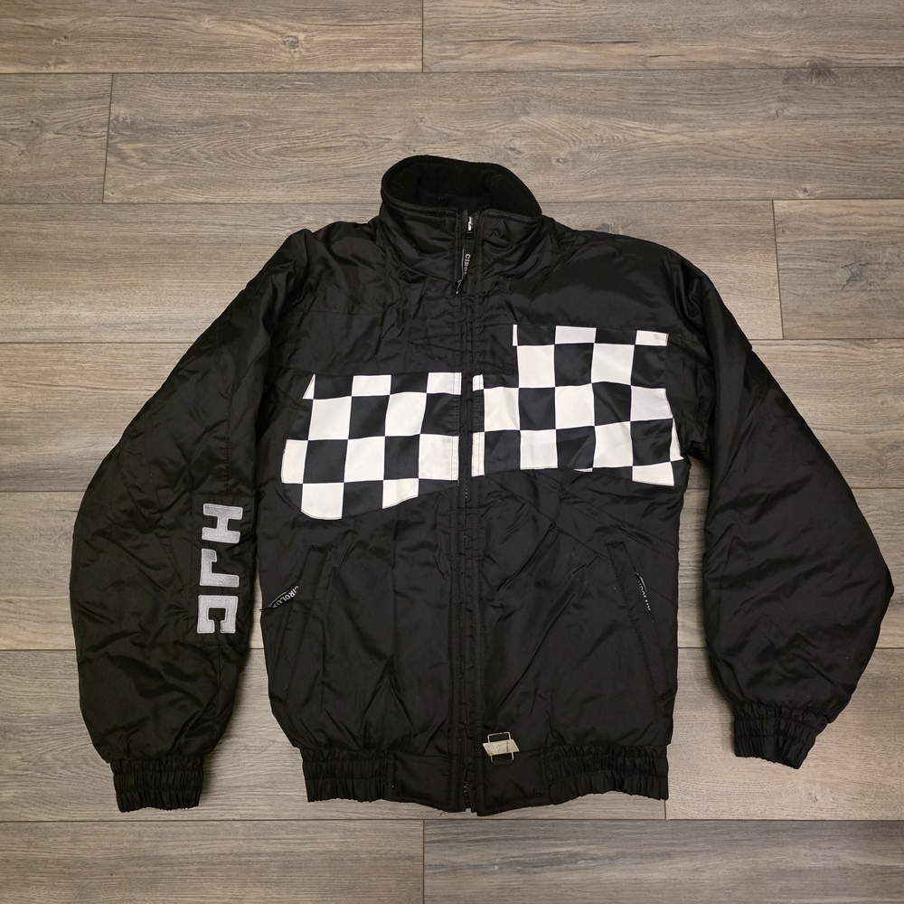HJC Cirolux Snow Gear Checkered Jacket Men's Black Snowmobile